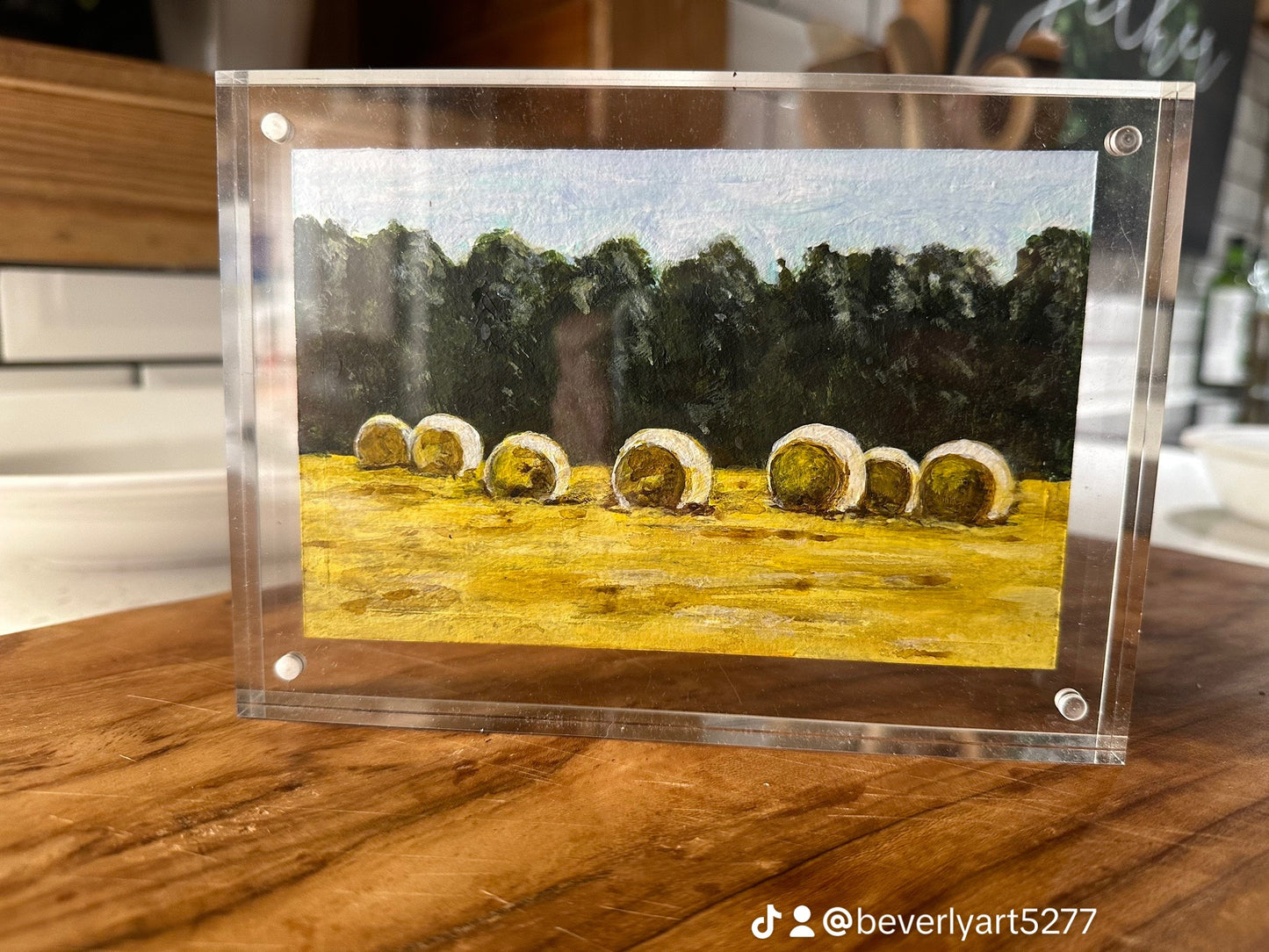 "Hay Y'all" - Art On Paper 4x6