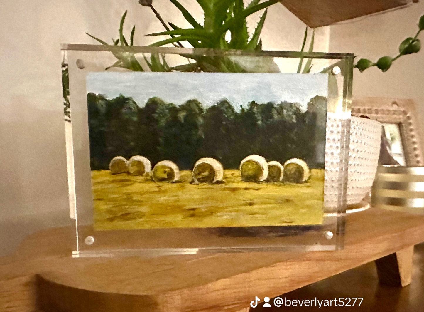 "Hay Y'all" - Art On Paper 4x6