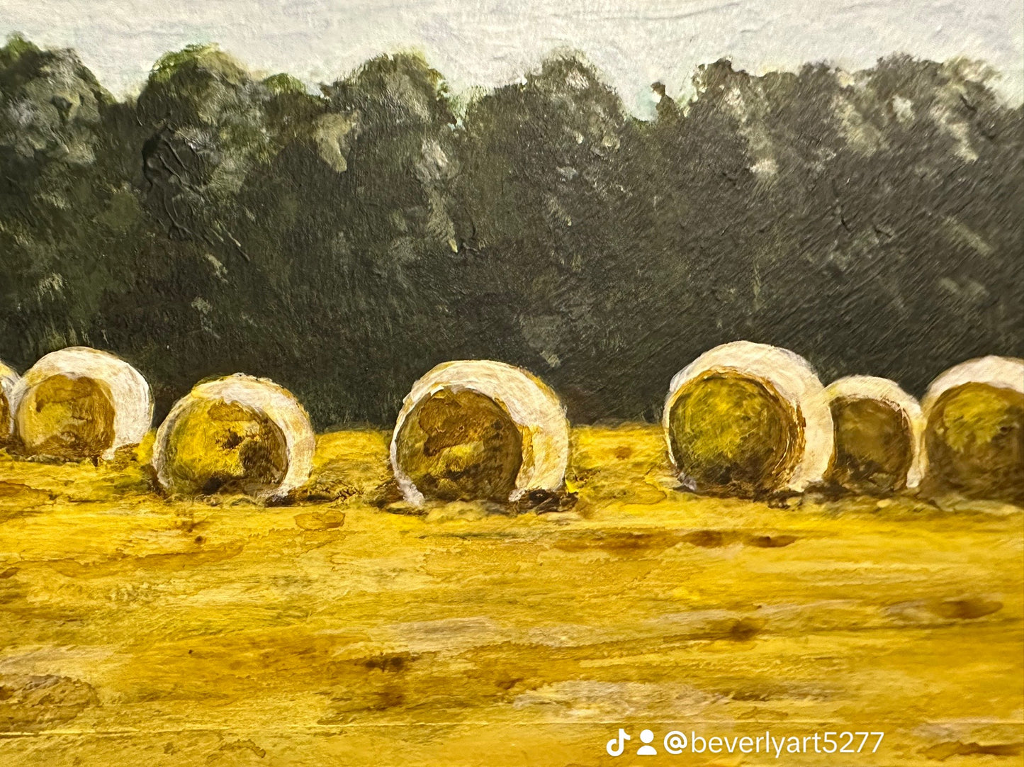 "Hay Y'all" - Art On Paper 4x6