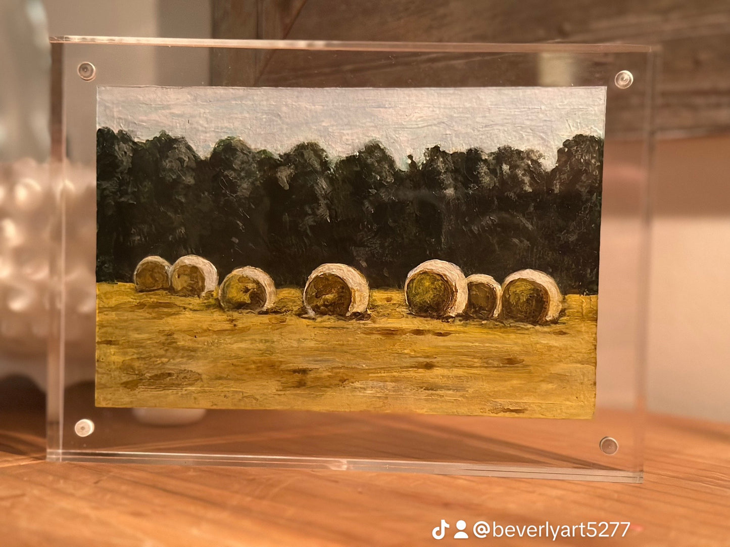 "Hay Y'all" - Art On Paper 4x6