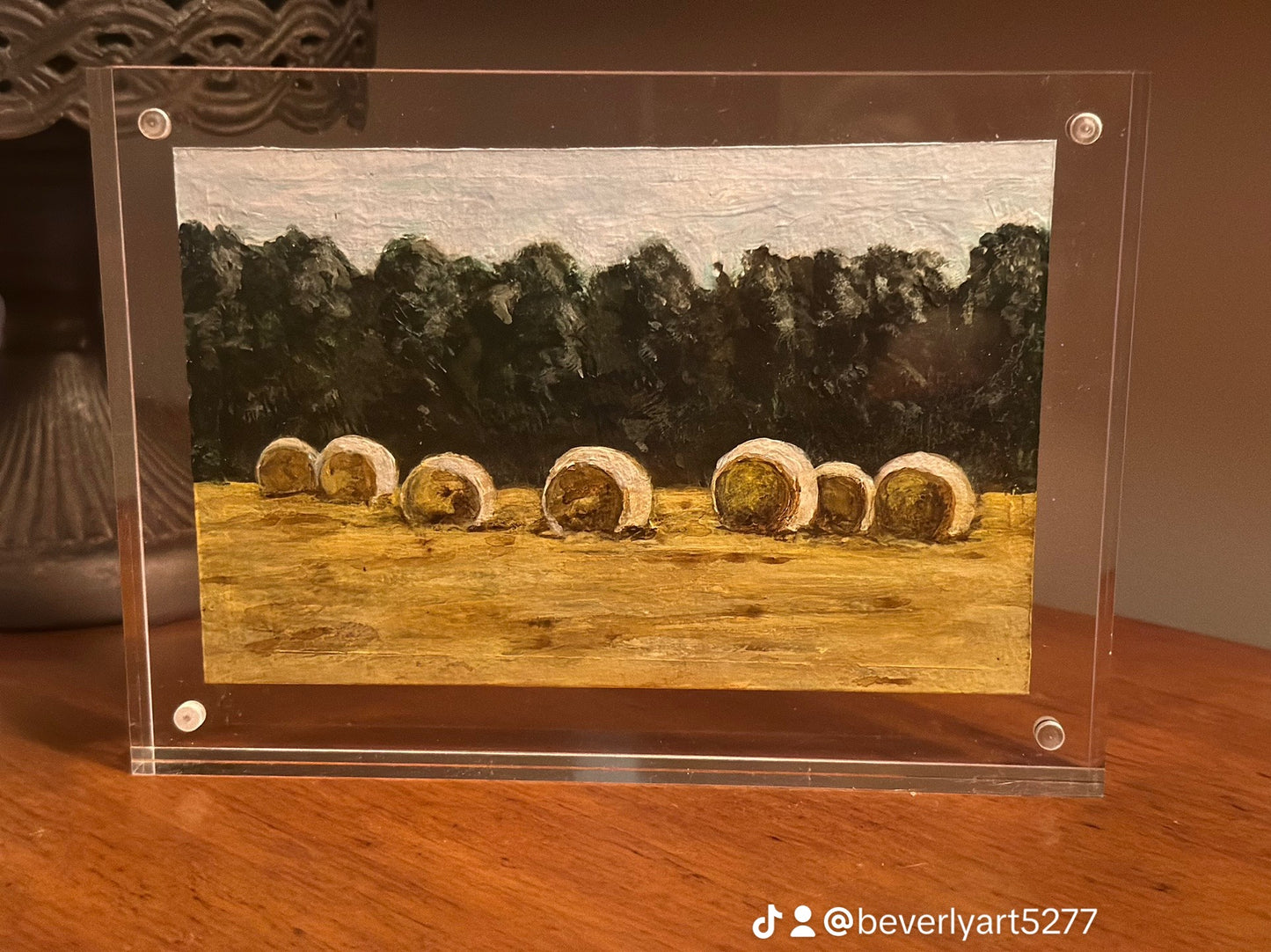 "Hay Y'all" - Art On Paper 4x6