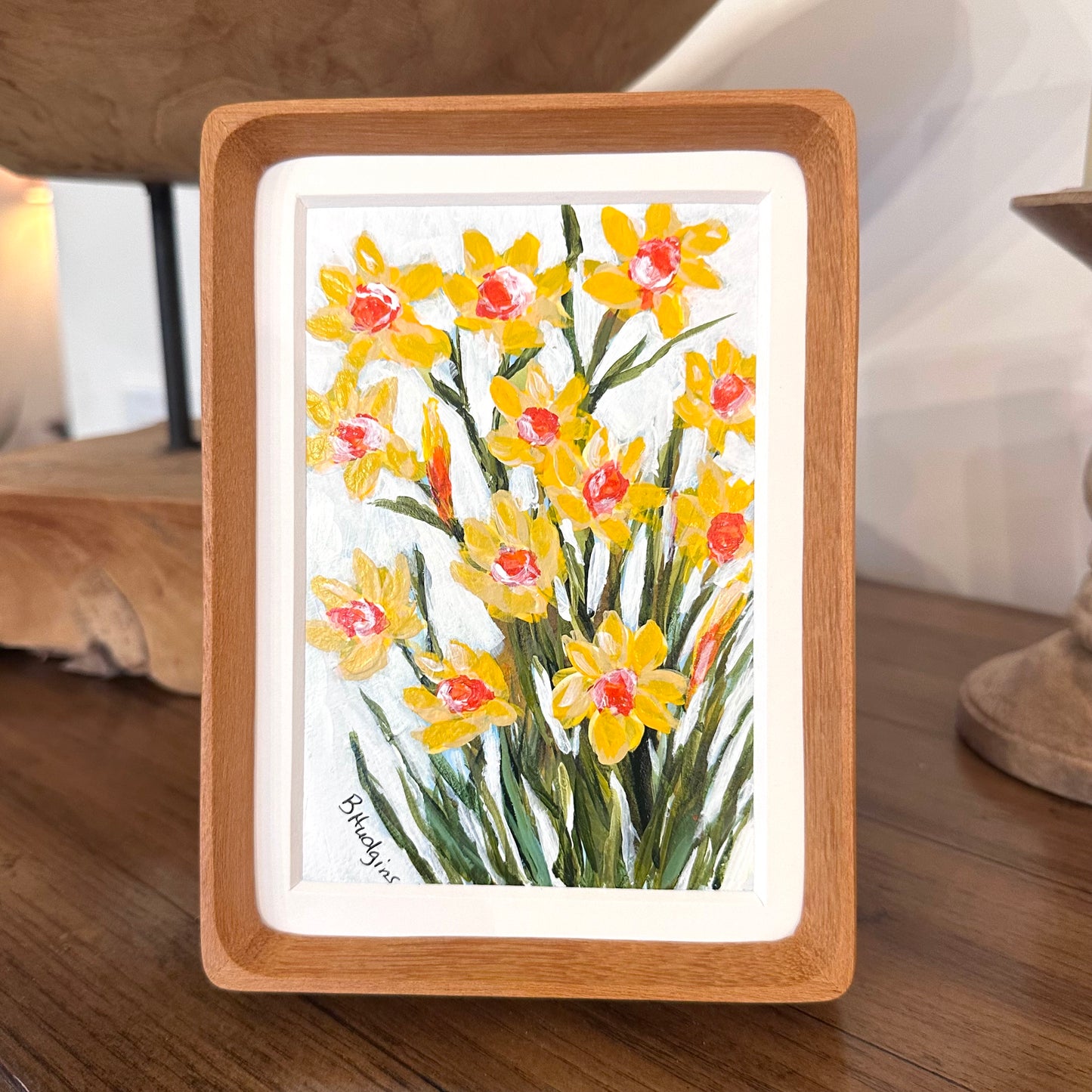 "New Beginnings" Art On Paper 4x6