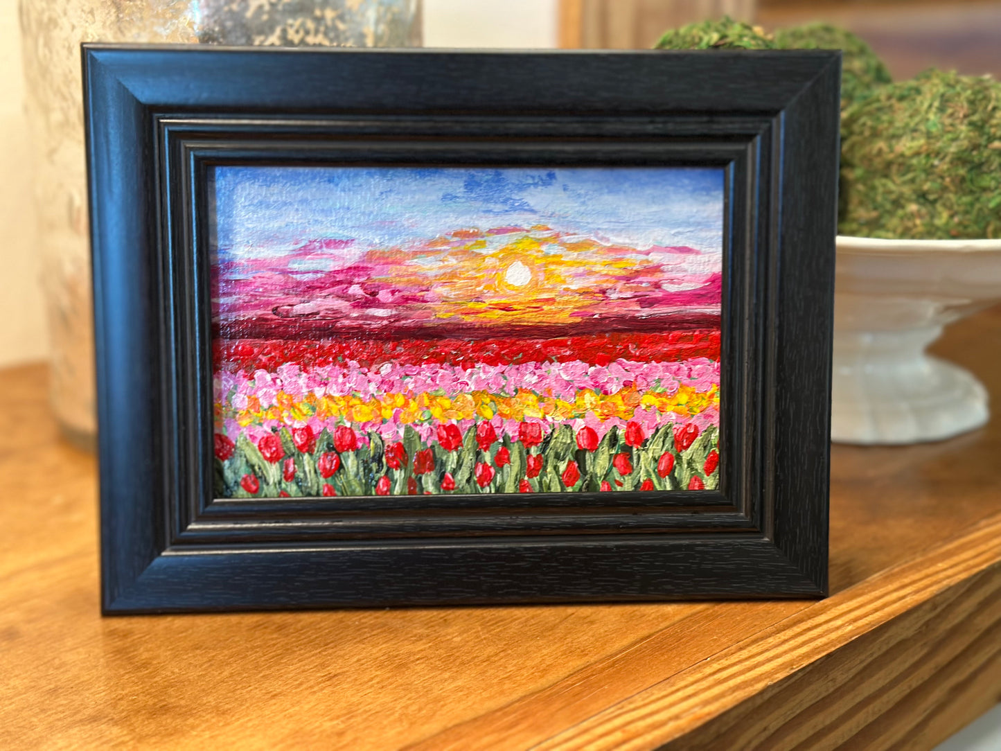 "Spring Fling" Art On Paper 4x6