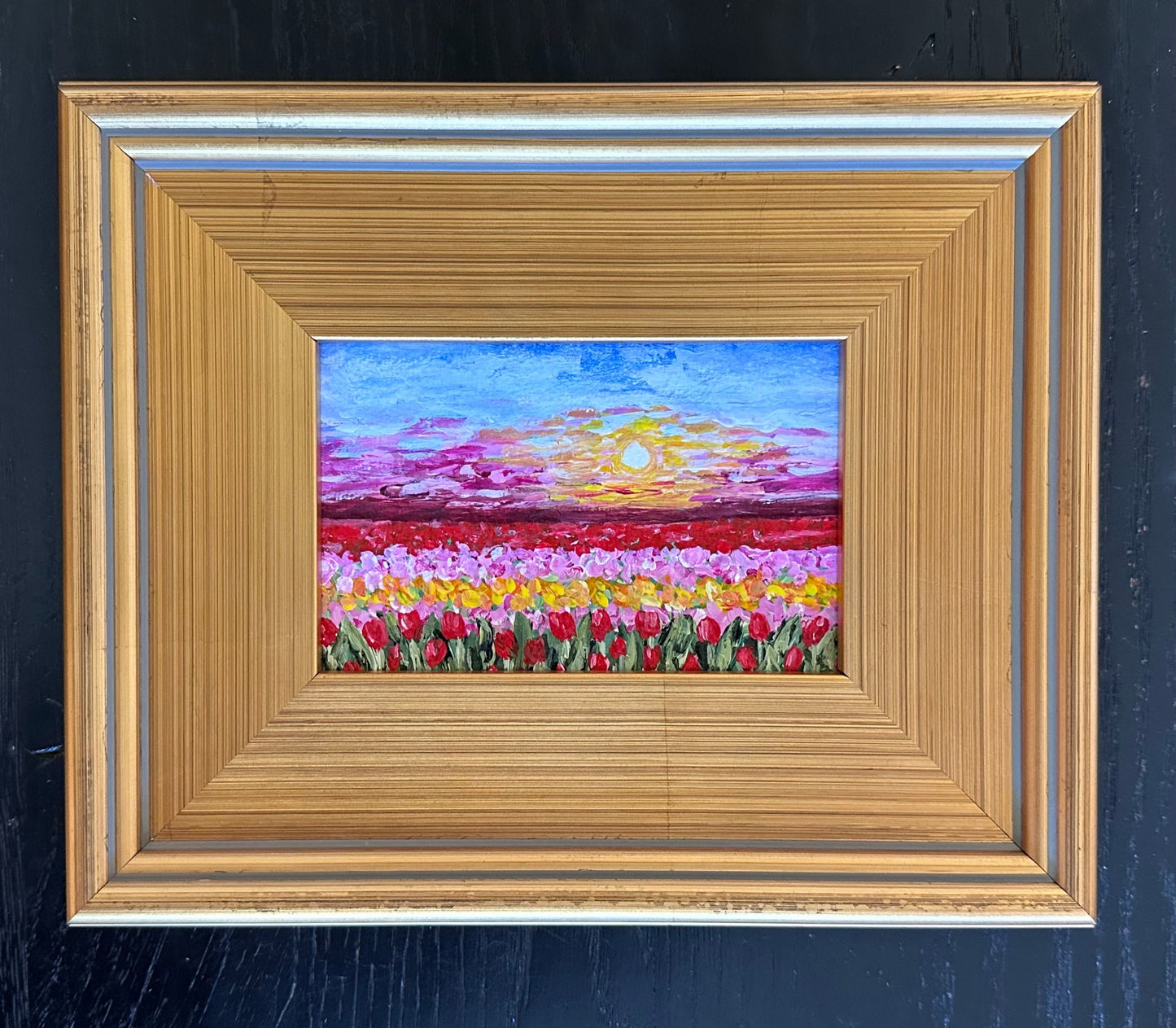 "Spring Fling" Art On Paper 4x6