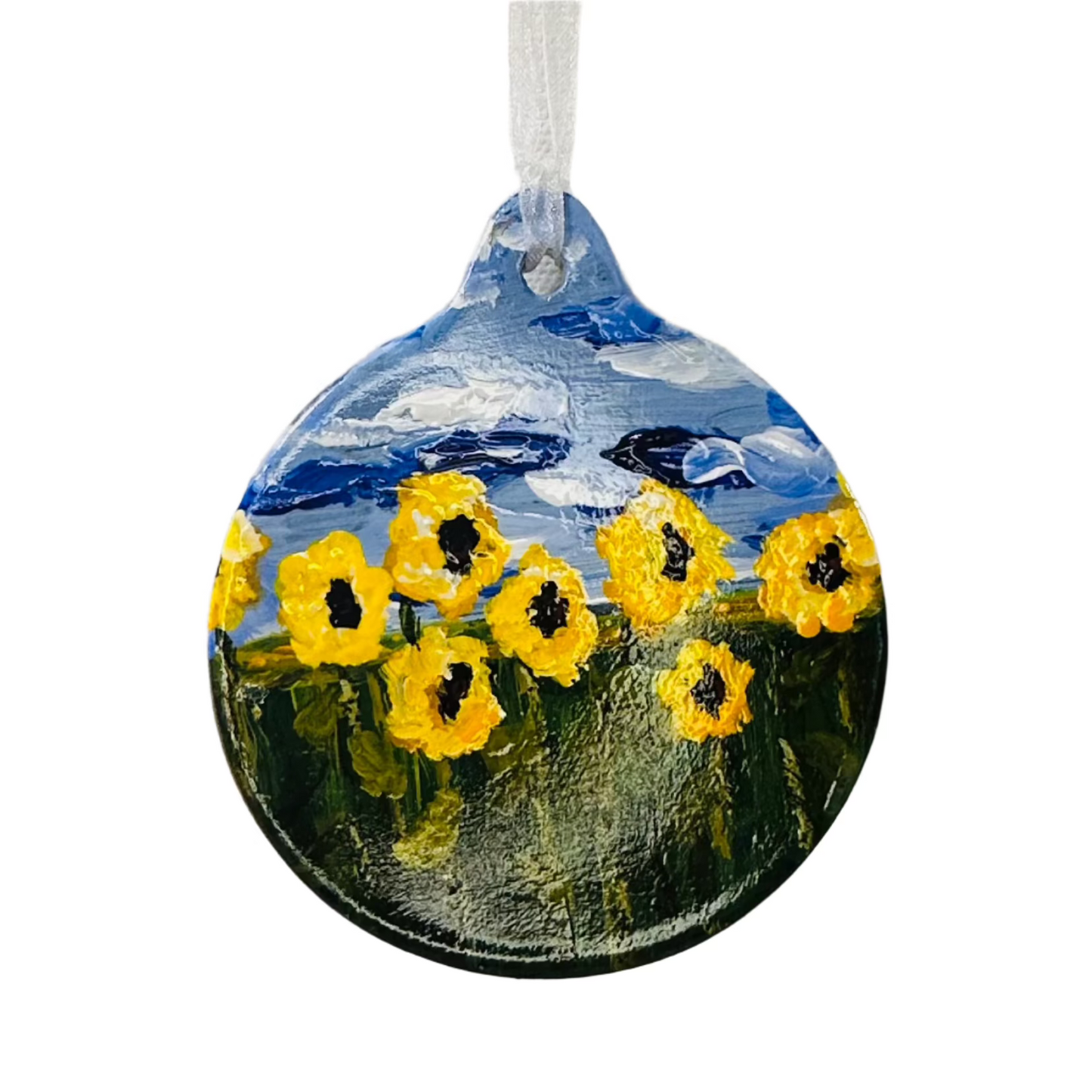 Flat Ornament - Sunflower Field 2