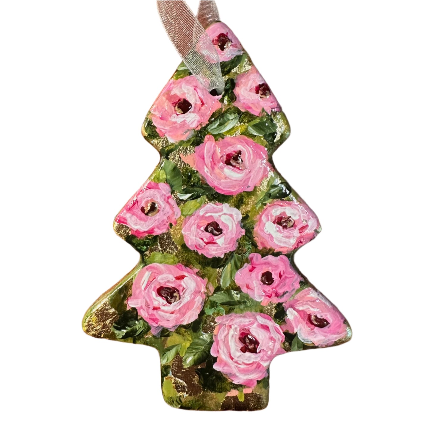 Tree Ornament - Pink Roses