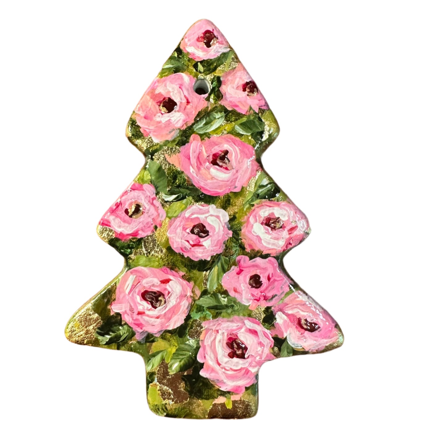Tree Ornament - Pink Roses