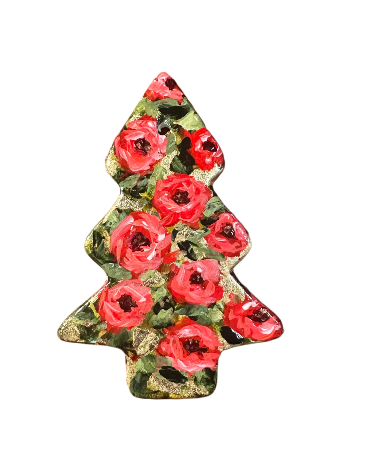 Tree Ornament - Red Roses