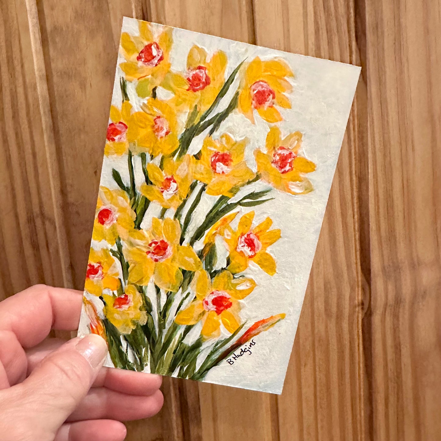 "Renewal" Art On Paper 4x6
